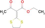 Ethyl 2-(1,3-dithiolan-2-ylidene)-3-oxobutanoate