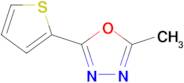 2-Methyl-5-(thiophen-2-yl)-1,3,4-oxadiazole