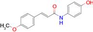 (E)-N-(4-hydroxyphenyl)-3-(4-methoxyphenyl)acrylamide