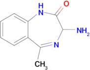 3-Amino-5-methyl-1,3-dihydro-2H-benzo[e][1,4]diazepin-2-one