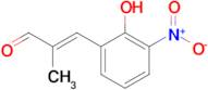 (E)-3-(2-hydroxy-3-nitrophenyl)-2-methylacrylaldehyde