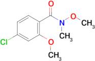 4-Chloro-N,2-dimethoxy-N-methylbenzamide