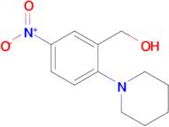 (5-Nitro-2-(piperidin-1-yl)phenyl)methanol