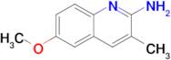 6-Methoxy-3-methylquinolin-2-amine