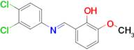 (E)-2-(((3,4-dichlorophenyl)imino)methyl)-6-methoxyphenol