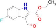 Ethyl 5-fluoro-3-formyl-1H-indole-2-carboxylate
