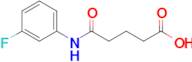 5-((3-Fluorophenyl)amino)-5-oxopentanoic acid