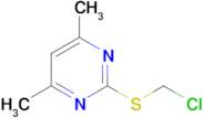 2-((Chloromethyl)thio)-4,6-dimethylpyrimidine