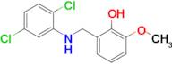 2-(((2,5-Dichlorophenyl)amino)methyl)-6-methoxyphenol