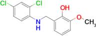 2-(((2,4-Dichlorophenyl)amino)methyl)-6-methoxyphenol