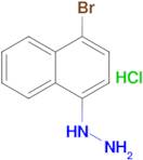 (4-Bromonaphthalen-1-yl)hydrazine hydrochloride