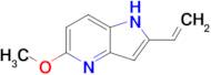 5-Methoxy-2-vinyl-1H-pyrrolo[3,2-b]pyridine