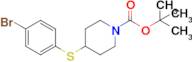 Tert-butyl 4-((4-bromophenyl)thio)piperidine-1-carboxylate