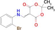 5-(((2-Bromophenyl)amino)methylene)-2,2-dimethyl-1,3-dioxane-4,6-dione