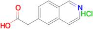 2-(Isoquinolin-6-yl)acetic acid hydrochloride