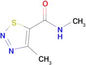 N,4-dimethyl-1,2,3-thiadiazole-5-carboxamide