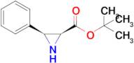 Tert-butyl (2S,3S)-3-phenylaziridine-2-carboxylate