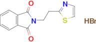 2-(2-(Thiazol-2-yl)ethyl)isoindoline-1,3-dione hydrobromide