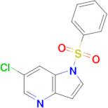 6-Chloro-1-(phenylsulfonyl)-1H-pyrrolo[3,2-b]pyridine