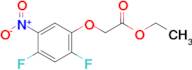 Ethyl 2-(2,4-difluoro-5-nitrophenoxy)acetate