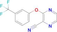 3-(3-(Trifluoromethyl)phenoxy)pyrazine-2-carbonitrile