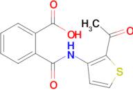 2-((2-Acetylthiophen-3-yl)carbamoyl)benzoic acid