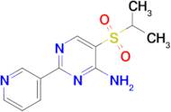 5-(Isopropylsulfonyl)-2-(pyridin-3-yl)pyrimidin-4-amine