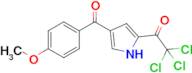 2,2,2-Trichloro-1-(4-(4-methoxybenzoyl)-1H-pyrrol-2-yl)ethan-1-one