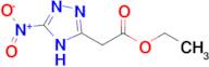 ethyl 2-(5-nitro-4H-1,2,4-triazol-3-yl)acetate