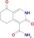 3,8-dioxo-2,3,5,6,7,8-hexahydroisoquinoline-4-carboxamide