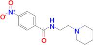 4-Nitro-N-(2-(piperidin-1-yl)ethyl)benzamide