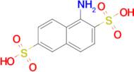 1-Aminonaphthalene-2,6-disulfonic acid