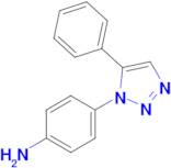 4-(5-Phenyl-1H-1,2,3-triazol-1-yl)aniline