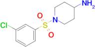 1-((3-Chlorophenyl)sulfonyl)piperidin-4-amine