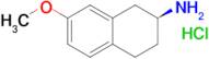 (S)-7-methoxy-1,2,3,4-tetrahydronaphthalen-2-amine hydrochloride