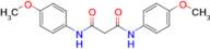 N1,N3-bis(4-methoxyphenyl)malonamide