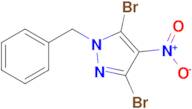 1-Benzyl-3,5-dibromo-4-nitro-1H-pyrazole