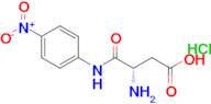 (S)-3-amino-4-((4-nitrophenyl)amino)-4-oxobutanoic acid hydrochloride