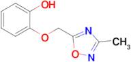 2-((3-Methyl-1,2,4-oxadiazol-5-yl)methoxy)phenol