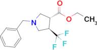 Ethyl (3R,4R)-1-benzyl-4-(trifluoromethyl)pyrrolidine-3-carboxylate