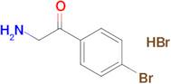 2-Amino-1-(4-bromophenyl)ethan-1-one hydrobromide