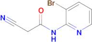 N-(3-bromopyridin-2-yl)-2-cyanoacetamide