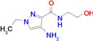 4-Amino-1-ethyl-N-(2-hydroxyethyl)-1H-pyrazole-3-carboxamide