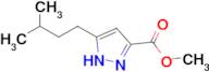 Methyl 5-isopentyl-1H-pyrazole-3-carboxylate