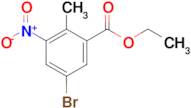 Ethyl 5-bromo-2-methyl-3-nitrobenzoate