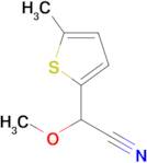 2-Methoxy-2-(5-methylthiophen-2-yl)acetonitrile