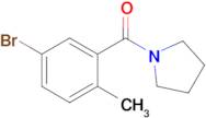 (5-Bromo-2-methylphenyl)(pyrrolidin-1-yl)methanone