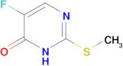 5-fluoro-2-(methylsulfanyl)-3,4-dihydropyrimidin-4-one