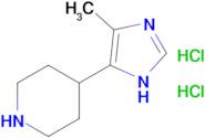 4-(4-Methyl-1H-imidazol-5-yl)piperidine dihydrochloride
