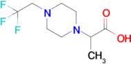 2-(4-(2,2,2-Trifluoroethyl)piperazin-1-yl)propanoic acid